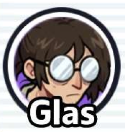 Clash of Critters Glas Badge Dojo