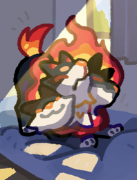 Pyropup Card 9 sample