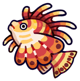 Clash of Critters Lionfish fish
